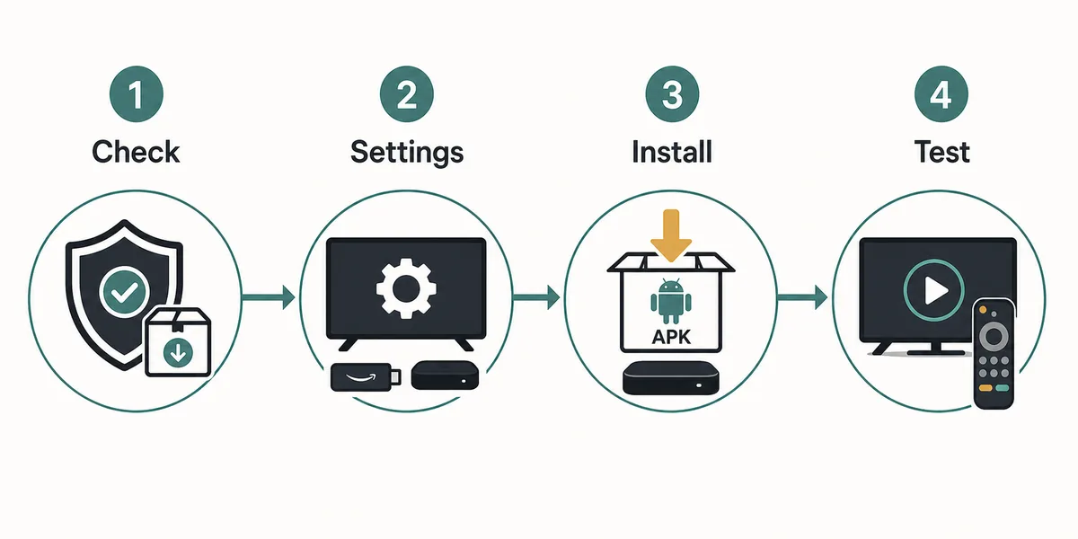 TizenTube Cobalt APK install flow for Android TV and Fire TV